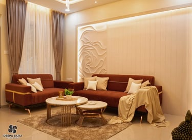 Deepa Bajaj Design Studio-Living Room Design