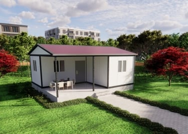 En hızlı en ekonomik prefabrik evler için arayin