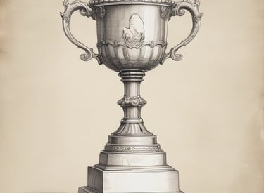 A hand holds a black business card with white text reading 'FORTY TWO Strategy Innovation Design' against a blurred urban skyline backdrop. The sky is clear and blue, suggesting a bright day.