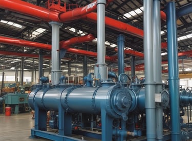A workshop setting with a partially assembled metal frame on a workbench. Various tools and equipment, including a welding machine, are scattered around. Industrial shelving holds miscellaneous items in the background, and gloves rest on the frame indicating ongoing work.