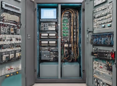 gray industrial machine