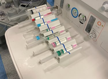 Farmaci per anestesia generale e sedazione in sala operatoria
