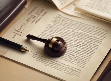 A professional translator working on official documents with stamps and certificates.