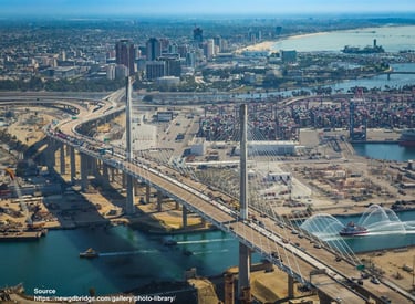 Port yard and shoofly tracks