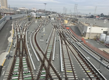 Rail transit maintenace facility