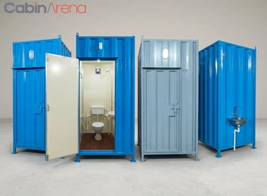 CabinArena Portable Toilet Cabins