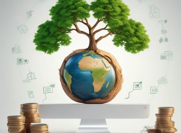 Close-up of hands analyzing financial charts and documents on a desk.