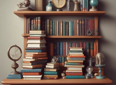 A vibrant blue-themed modern web application interface on a laptop screen.