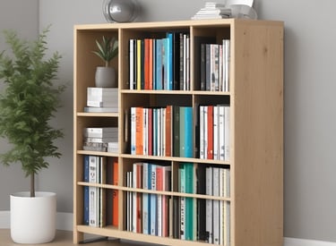 A minimalist bedroom setup featuring fabo's smart storage bed with premium finishes.