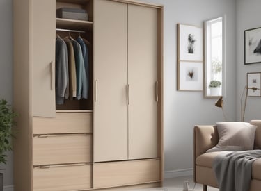 A sleek, modern living room featuring fabo's minimalist modular sofa in dark charcoal gray.