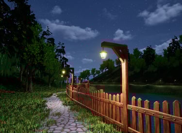 Houdini Digital Asset: Fence Generator