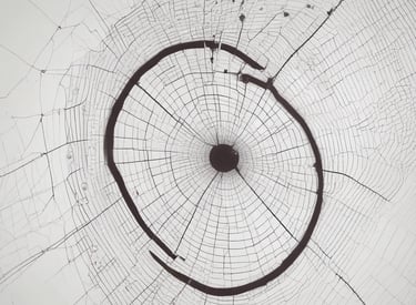 A serene figure meditating surrounded by vibrant energy waves.