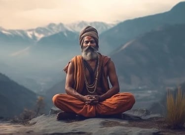 Stock image representing pranayama at RituYog