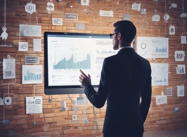 A modern office building with the octanehive logo displayed prominently at the entrance, bathed in warm sunlight.