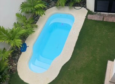 Renovación de espacios con Piscina de Fibra de Vidrio de Summer Pool Solutions