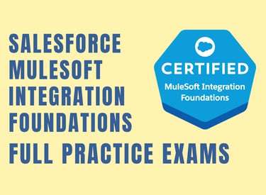 Exame Salesforce MuleSoft Integration Foundations - Simulado Completo Trailnity