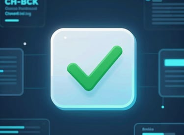 Close-up of hands typing on a keyboard with HR documents nearby