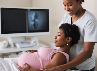 Laboratory technician analyzing samples with modern equipment.