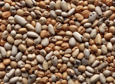 Rows of fruit trees laden with ripe fruit beside patches of green crops at yelwa farmhouse.