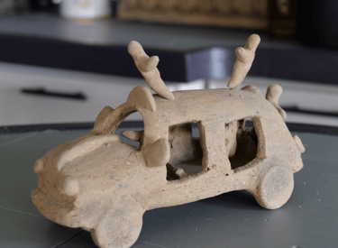 Handcrafted Cochito de Ocumicho