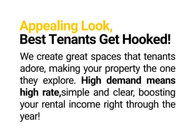 Modern, stylish interior renovation that attracts premium tenants and boosts rental income — Pride D