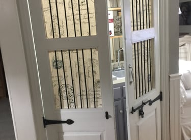 Restored Indian Courtyard doors