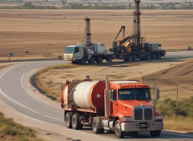 A panoramic view of a large oil refinery complex in Zulia state.