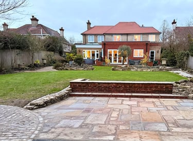 Patio Landscaping Stonework