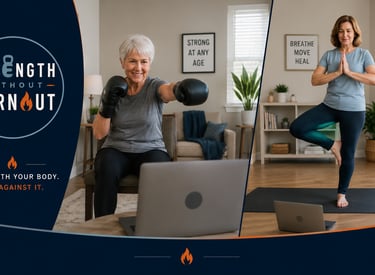 train at home, your way, convenient