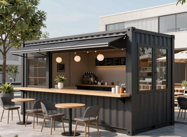 A sleek construction site with cranes and workers coordinating under a clear sky, reflecting professionalism and efficiency.