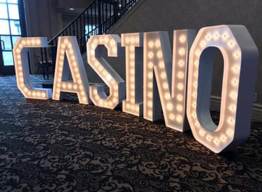 LED Casino Sign