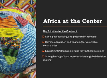 Dr Bolaji Taiwo's UNSG Campaign