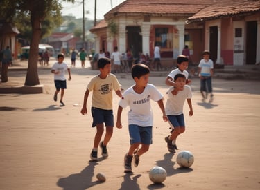 Meeting with community leaders discussing infrastructure improvements.