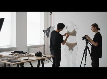 Maniqui invisible, moda, fotografía