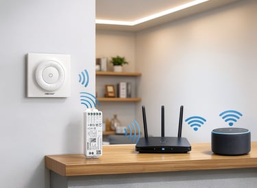 Esquema de control: controlador Miboxer WiFi para gestión de tiras LED.