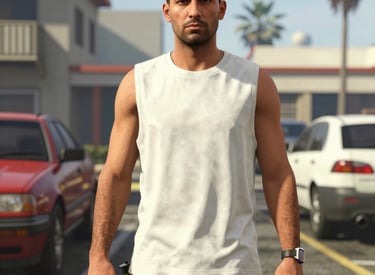 A vibrant digital art showcasing a collection of Rockstar game accounts with colorful game icons and a sleek interface.