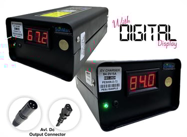 Sunmax high-quality electric scooter (e-scooter) charger