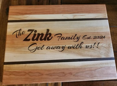 Custom cutting board