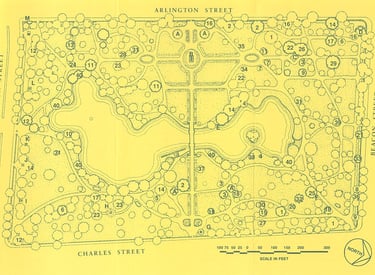 map courtesy of Friends of the Public Garden
