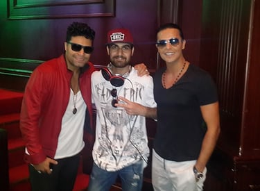 Djdarki with other iranian Artists