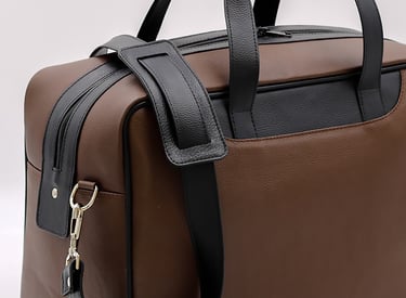 Maletin de cuero a la mano o al hombro Heros Leather