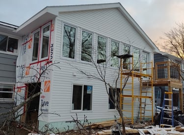 two-story addition