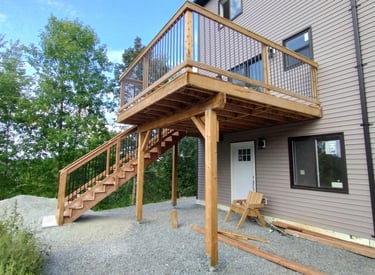 custom deck construction