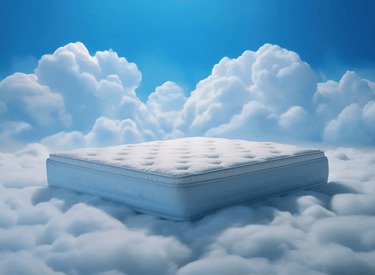 colchon sobre las nubes para un descanso reparador