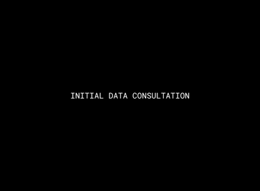 initial data consultation