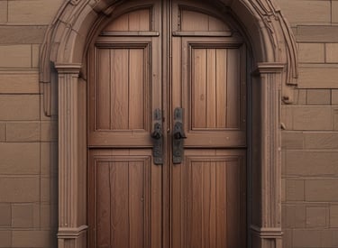 A friendly handyman fixing a leaky faucet in a cozy kitchen.