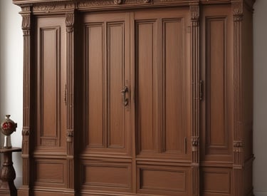 A warm caregiver assisting an elderly person with a smile.