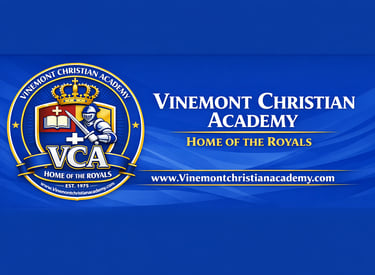 VCA - Vinemont Christian Academy Logo Banner