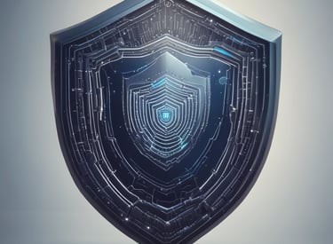 A visual representation of secure AI services in action.