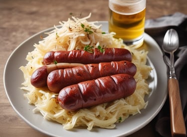 A group of friends enjoying a festival under colorful lights.